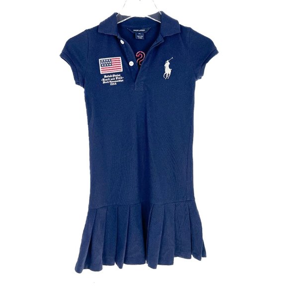 Ralph Lauren Blue Label Other - Ralph Lauren US Track and Field World Championships 1934 Polo Dress Size 6X L173